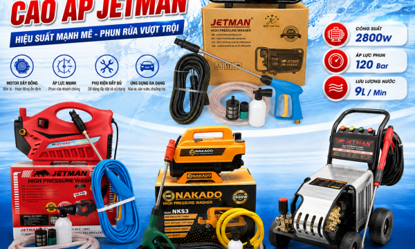 Máy rửa xe các loại 