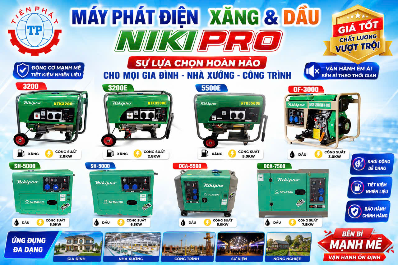 MÁY PHÁT ĐIỆN