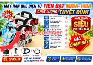 Máy hàn điện tử Mini Tiến Đạt 140A (MMA 140)