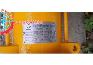 Máy đầm bàn chạy điện niki 1.5kw /220v