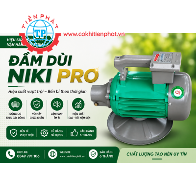 Động cơ đầm dùi Niki 2.2kw/380V