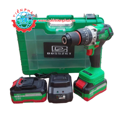 Máy khoan pin đầu 13  thương hiệu Bosszet