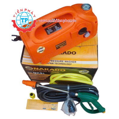 Máy rửa xe mini áp lực cao 2500W-NKS1
