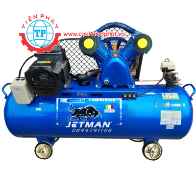 Máy nén khí dây đai JETMAN 250L-380V
