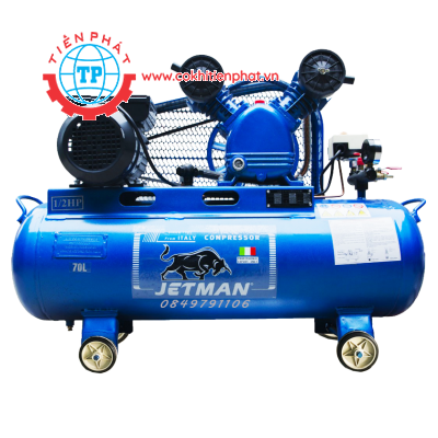 Máy nén khí dây đai Jetman 70L-1/2HP