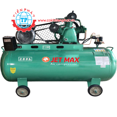 Máy nén khí dây đại Jetmax 280L-7,5HP (loại 12kg)