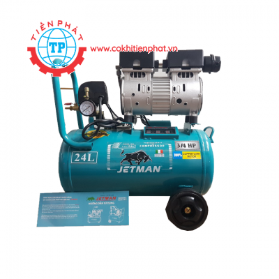 Máy nén khí không dầu Jetman 24L