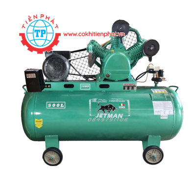 Máy nén khí dây đai Jetman 500L -lên hơi 12kg