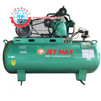 Máy nén khí dây đai Jetmax 300L-10HP ( loại 12kg)