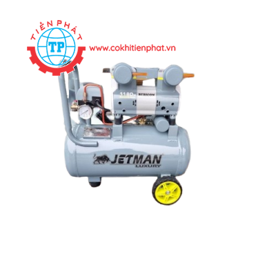 Nén khí không dầu Jetman 24L – 2HP lên hơi nhanh – Model NKF 1180T24