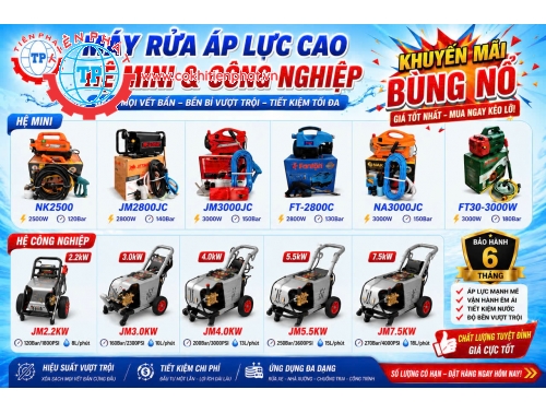 MÁY RỬA XE CÁC LOẠI
