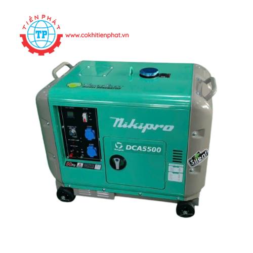 MÁY PHÁT ĐIỆN NIKIPRO DCA-5500 (SIÊU CHỐNG ỒN)