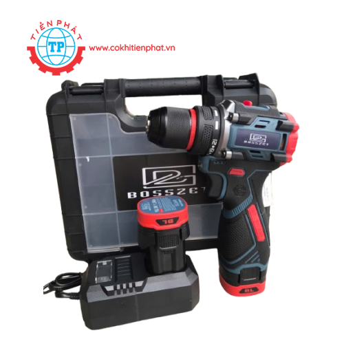 Máy khoan vặn vít dùng Pin Bosszet đầu 10 (Pin cắm )