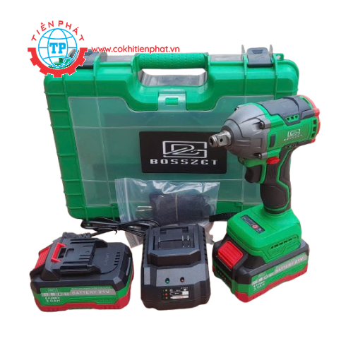 Máy siết bulong dùng pin 10cell thương hiệu Bosszet
