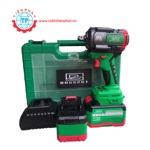 Máy siết bulong dùng pin 15cell thương hiệu Bosszet